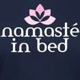 thumbnail image 3 of CafePress - Namaste In Bed Women's Value T Shirt - Women's Traditional Fit Dark T-Shirt, 3 of 4