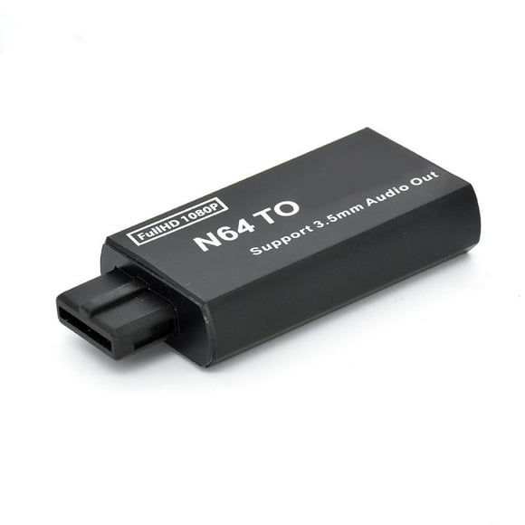 Adaptador convertidor PLGEBR de consola de juegos a HDMI para N64/SNES/NGC