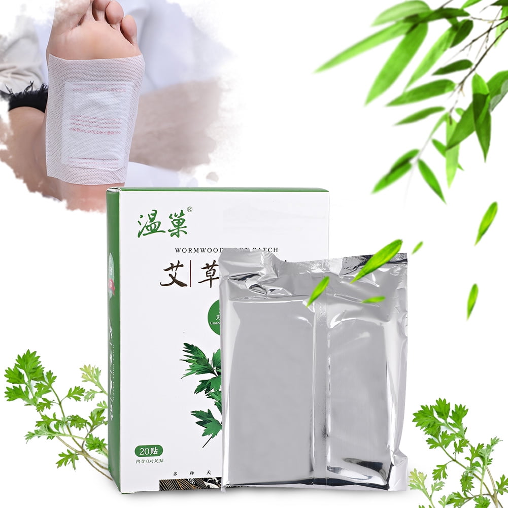 Yosoo Detox Wormwood Foot Pads Improve Sleep Slimming Remove Toxin Adhesive Health Care Foot