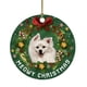 thumbnail image 2 of Navidad divertida decoración Navidad perro patrón colgante árbol de Navidad adornos Wmkox8yii fhajkh5066, 2 of 2