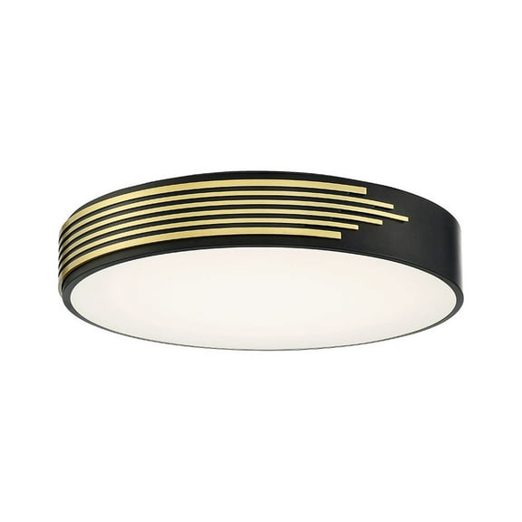 Access Lighting LED Flush Mount in Black Color