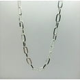 thumbnail image 5 of 925 Sterling Silver Paperclip Necklace Bracelet Chain 5.5mm, 5 of 8