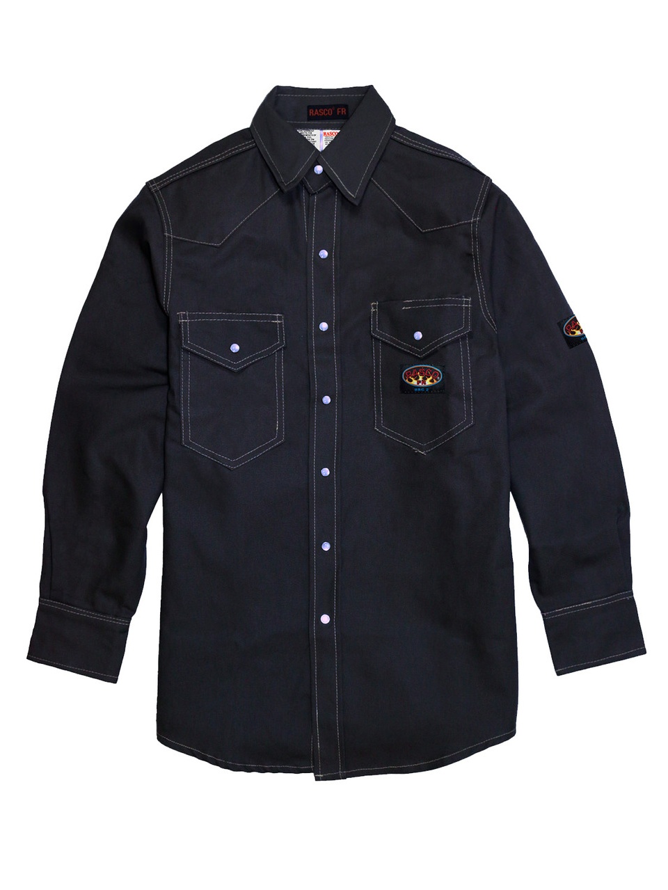 Rasco FR Navy Heavyweight Twill Work 
