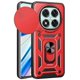 thumbnail image 1 of For Xiaomi Redmi Note 14 Pro 5G Case with Slide Camera Lid PC TPU Kickstand Phone Cover - Green, 1 of 5