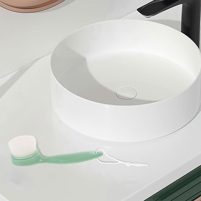 unbranded 2Ud Cepillo Exfoliante Para De Mango Largo Para Una Limpieza Y