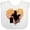 AA-White, variant on Inktastic Barrel Racing Rodeo Cowgirl Girls Baby Bib