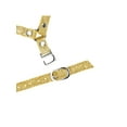 thumbnail image 2 of INSPIRE CHIC Women's Detachable Adjustable Anti-Slip Shoe Straps with Buckle Frosted golden 20.5cm/8.07", 2 of 4