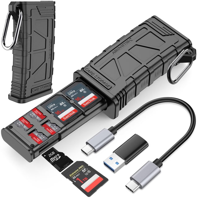 Lector de tarjetas SD AboveTek USB 3.1 de alta velocidad tipo C UHS-II