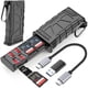 thumbnail image 1 of Lector de tarjetas SD AboveTek USB 3.1 de alta velocidad tipo C UHS-II, 1 of 8