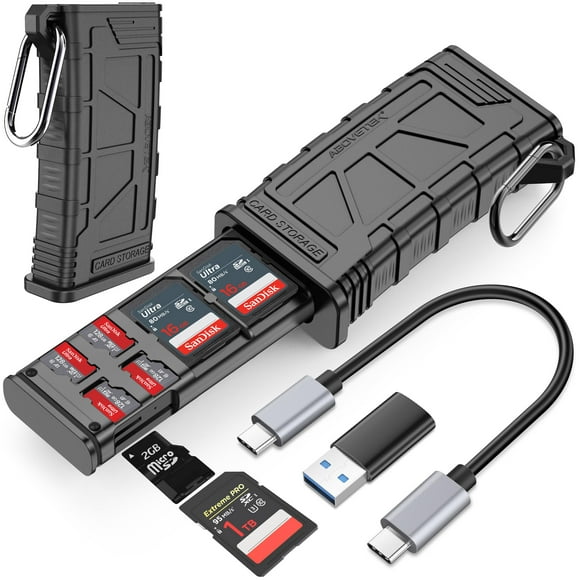 Lector de tarjetas SD AboveTek USB 3.1 de alta velocidad tipo C UHS-II