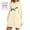 Light Yellow, variant on The Warmy Oversized Hoodie Dress For Women Casual Drawstring Long Sweatshirt With Pocket Fashion Split Hem Long Sleeve Fancy plus Size Dresses plus Size Embroide Dress Dresses for Women with Sleeves