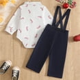 thumbnail image 5 of baby-boys Shirt and Pant Set, Long Sleeve Top & Bottom Outfit Bundle, Organic Cotton,Soft 6-12 Months 12-24 Months 2T 3T 4T 5T 6T 7T 8T 9T Children Blue 6-9 Months, 5 of 9