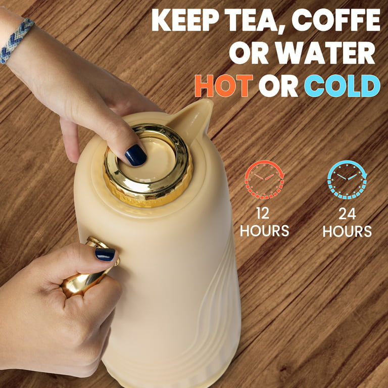 Buy 24 Hours Hot or Cold Insulated Flask (1.0 Ltr) + 2 Double Wall