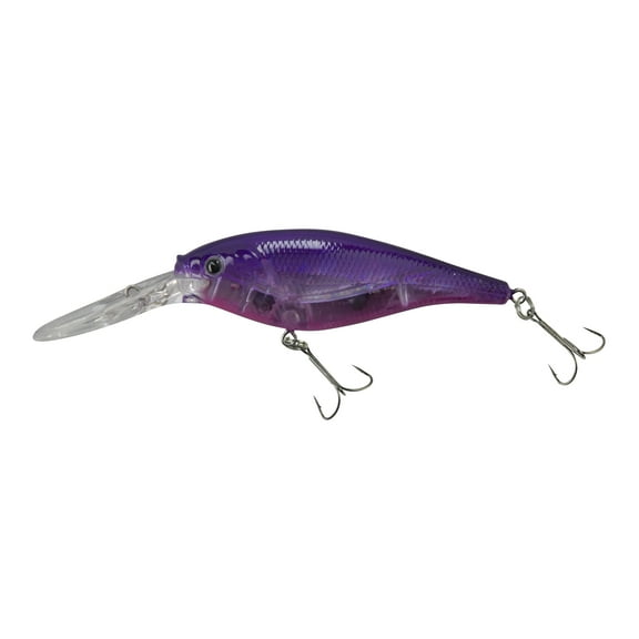 Berkley Flicker Shad Fishing Lure, Flashy Purple Candy, 5/16 oz