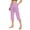 18# Purple, variant on Womens Capri Pants Summer Business Casual Pull On Womens Capris with Pockets Watermelon Red S