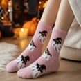 thumbnail image 7 of Voska Womens Halloween Thick Warm Mid Calf Socks Novelty Cozy Fall Winter Loungewear, 7 of 7
