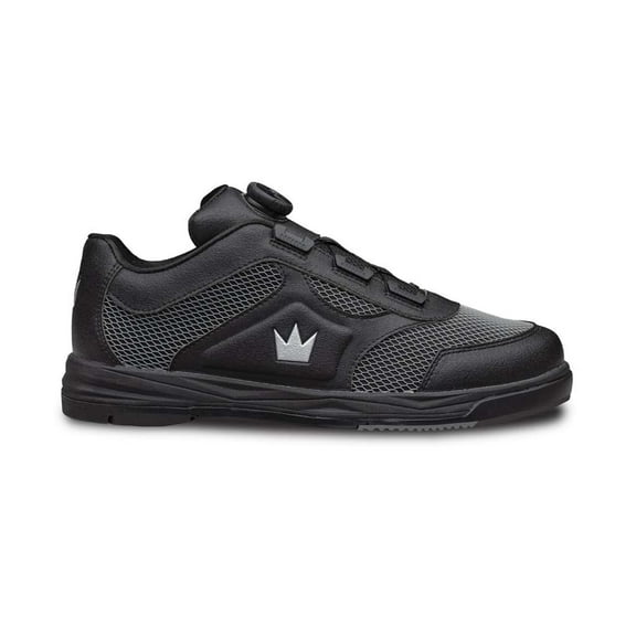 Brunswick Mens Fury Left Hand Bowling Shoes - Black 11 1/2 M US