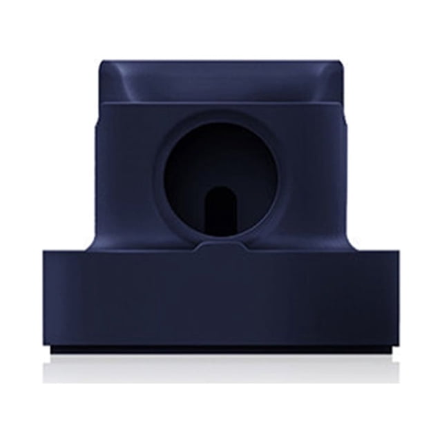Monstrate Soporte de cargador de escritorio para reloj inteligente, soporte de base para auriculares, reemplazo de estación de soporte de reloj Electrónica Azul oscuro