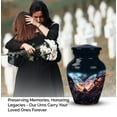 thumbnail image 4 of 3 Inch Urn (Pack Of-1) Small Urn For Ashes Keepsake - Adult Urns For Human Ashes - Mini Urns For Ashes - Small Cremation Urns For Human Ashes - Butterfly Urns For Human Ashes - Urns For Ashes, 4 of 5