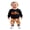 Black, variant on RUINIXCW Toddler Baby Boy Girl Halloween Outfit Infant Baby Boy Girl Fall Winter Clothes Pumpkin Bat Embroidery Long Sleeve Sweatshirt with Pants Set