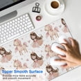 thumbnail image 4 of Long Mouse Pads for Desk,Princess Unicorn Pattern Desk Mats on Top Of Desks, Desk Mouse Pad Extra Large with 3mm Non-Slip Base and Stitched Edge for Gaming,Office,Work,Home 31.5"x11.8", 4 of 6