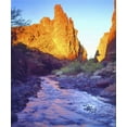 thumbnail image 2 of Talbot Frank, Christopher 12x14 White Modern Wood Framed Museum Art Print Titled - USA, Utah, A stream near Fisher Towers, 2 of 4