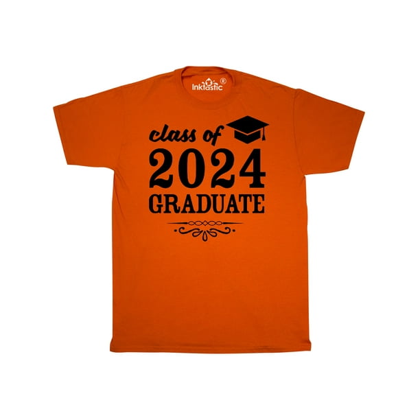 INKtastic Class of 2024 Graduate with Graduation Cap TShirt