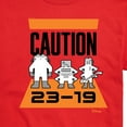 thumbnail image 3 of Monsters Inc. - Caution 2319  - Men's Short Sleeve Graphic T-Shirt, 3 of 5