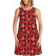 thumbnail image 1 of Fotbe Snowflakes On A Buffalo Plaid Vestido de Verano sin Mangas para Mujer – Vestido Midi Línea A, Estilo Camiseta Floral, Vestido Playero Casual y Fluido, 1 of 7