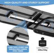 Wall Mounted Ironing Board with Height Adjustment, Space-Saving And Foldable Ironing Board with Removable Heat Resistant Cover