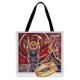 thumbnail image 5 of Bolso De Compras De Hombro Estampado Con Bordado Vintage Bolso De Mano Grande Informalm Likrtyny Arte Deco, 5 of 5