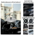 thumbnail image 3 of Car Cymbal, Car Crash Cymbal Mini Drum for Vehicles Air Vent Dash Small Fun Practical Accessories, 3 of 7