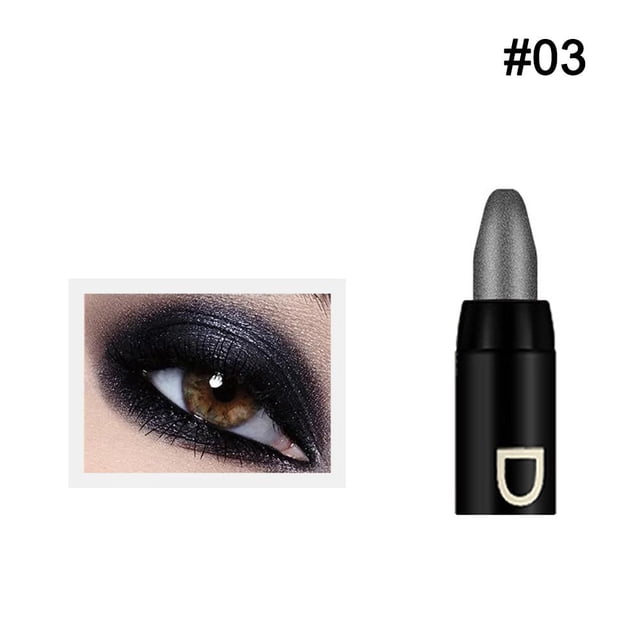 Waterproof Glitter Eyeshadow Stick, Long-lasting Rotating Eye Makeup Crayon, Shimmer Cream Shadow for Daily Wear & Compact Design, Multi-Color Options