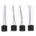 thumbnail image 2 of DYNWAVECA 4 Pieces H4 Headlight Light Replacement Holder Female Socket Wire Harness Adapters, 2 of 10