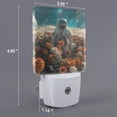 thumbnail image 2 of Cauagu Astronaut Flower Field Print LED Nightlight,0.5W Night Lights Plug into Wall 1 Pack with Dusk-to-Dawn Light Sensor Soft Glow Lamp for Bathroom Adult Hallway-EU, 2 of 7