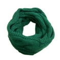 thumbnail image 2 of Women's Padded Loop Scarf Circular Knit Neck Warmer Winter Wool Blend Accessory, 2 of 8