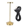thumbnail image 2 of Lámpara De Mesa LED Estilo Moderno 2000 MAh Recargable Inalámbrico Con Pilas Metal 3 Modos Regulable Mesita De Noche USB C Luz De Escritorio Portátil Para Habitación Junto A La, 2 of 8