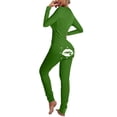 thumbnail image 2 of SMihono Pantalon en Lin pour Femmes Mode Grande Taille Décontracté Ample Imprimé Bouton-Pression Combinaison Large pour Femmes, jusqu'à 65 % de Réduction!, 2 of 7