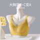 thumbnail image 5 of Nuevo 36-46C/D/E Sujetador Tipo Ajuste De Gran Tamaño De Las Mujeres Liso Delicado Encaje Delgado Sin Costuras Más De La Moda De Cobertura Completa Luz Suave Inalámbrico Sexy Recoger Push Up Bra, 5 of 5