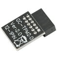 thumbnail image 2 of Módulo de seguridad de cifrado TPM 2.0 Módulo de seguridad TPM 2.0 eficiente y práctico de alta seguridad de 12 pines para PC para Gigabyte, 2 of 14