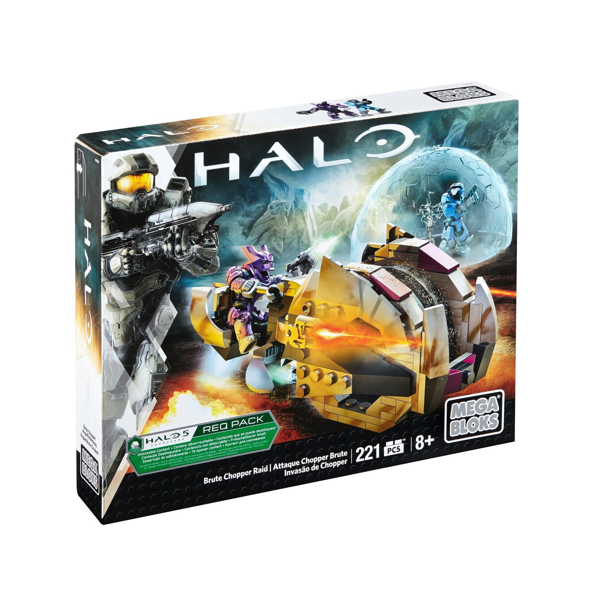 Mega Construx Halo Brute Chopper Raid - Walmart.com
