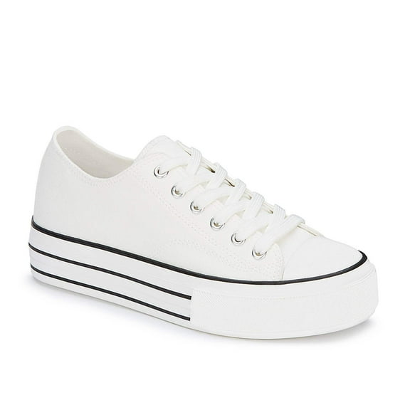 Andrea Canvas Sneakers Platform 87055