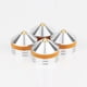 thumbnail image 2 of 4Pcs Speaker Stand Feet Pad Metal Spikes Cone Floor Foot Nail for Loudspeakers Shoes Spike Shock, 2 of 5