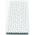 thumbnail image 2 of Pack of 300 Silver Polka Dot Foil Biodegradable 4-Ply Paper Drinking Straws (Compostable, Non-toxic, BPA-free), 2 of 3