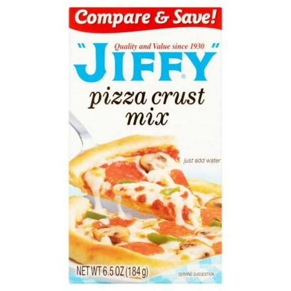 Jiffy Pizza Crust Mix (Pack of 4)