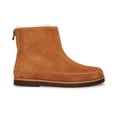 thumbnail image 2 of Steve Madden Women's Brown Suede Tanzie Moc Toe Booties, 2 of 5