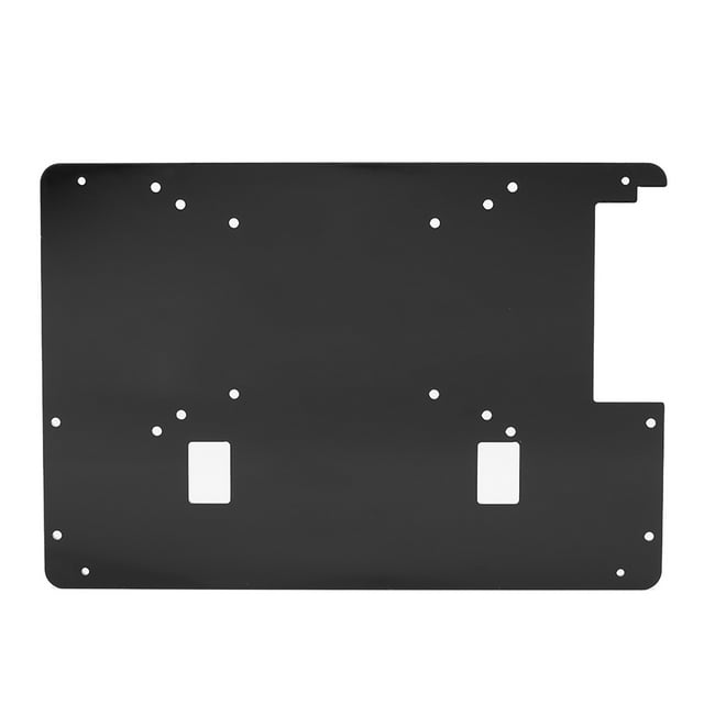 Affichage Plein Écran Plus Boîtier d'Écran, Écran de 7 Pouces 1024x600 Coque, avec Support de Contrôle Rétroéclairé par Support en Plastique pour le Support