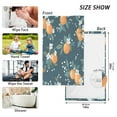 thumbnail image 6 of Yayeee 100% Cotton Hand Towels for Bathroom 16" x 28" Soft Absorbent Kitchen Towel, Blue Oranges, 6 of 7