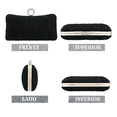 thumbnail image 3 of Bolso Mujer Bandoleras Cena De Gala Bolsa Xtellar negro, 3 of 4