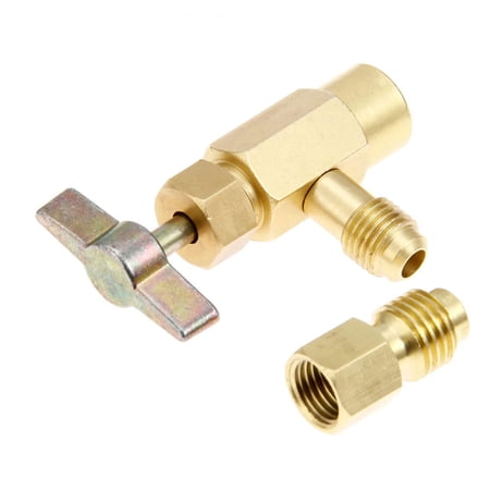 Practical R134A Charging Kit Air Conditioning Valves Safety Valves Refrigerants Valves Metal Air Conditioning Part
